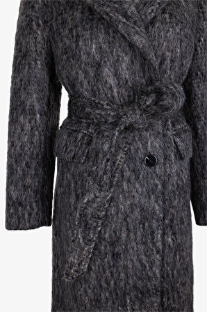 Valmenti Kadın Tekstil Vizon Kaban Mont 616 85809 BN MANTO SK25/26 VIZON