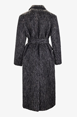 Valmenti Kadın Tekstil Vizon Kaban Mont 616 85809 BN MANTO SK25/26 VIZON