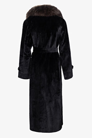 Valmenti Kadın Tekstil Siyah Kaban Mont 616 25062 BN MANTO SK25/26 SIYAH