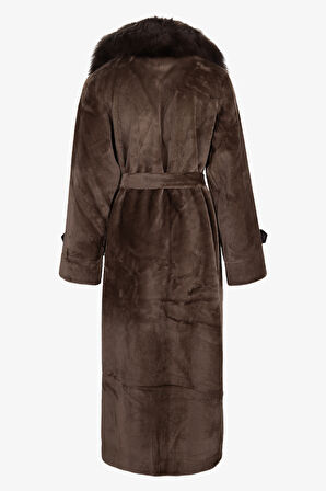 Valmenti Kadın Tekstil Konyak Kaban Mont 616 25062 BN MANTO SK25/26 KONYAK