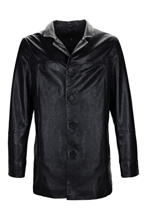 Tamer Tanca Erkek Hakiki Deri Siyah Jumbo Mont 616 2027-1 ERK DERIMONT SK25/26 SIYAH JUMBO
