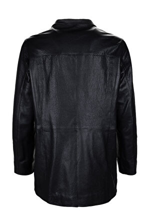 Tamer Tanca Erkek Hakiki Deri Siyah Jumbo Mont 616 2027-1 ERK DERIMONT SK25/26 SIYAH JUMBO