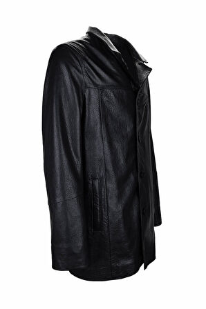 Tamer Tanca Erkek Hakiki Deri Siyah Jumbo Mont 616 2027-1 ERK DERIMONT SK25/26 SIYAH JUMBO