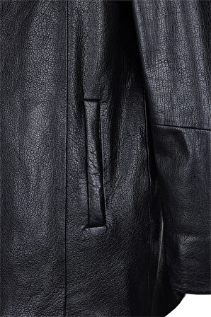 Tamer Tanca Erkek Hakiki Deri Siyah Jumbo Mont 616 2027-1 ERK DERIMONT SK25/26 SIYAH JUMBO