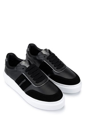 Mario Valentino Kadın Hakiki Deri Siyah Sneakers & Spor Ayakkabı 1040 91B2213 BN AYK SK25-26 NERO/NERO