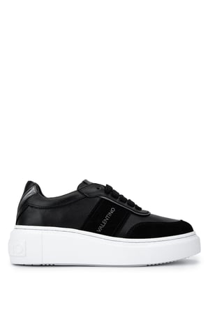 Mario Valentino Kadın Hakiki Deri Siyah Sneakers & Spor Ayakkabı 1040 91B2213 BN AYK SK25-26 NERO/NERO