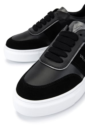 Mario Valentino Kadın Hakiki Deri Siyah Sneakers & Spor Ayakkabı 1040 91B2213 BN AYK SK25-26 NERO/NERO