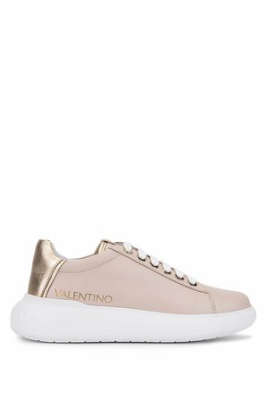 Mario Valentino Kadın Hakiki Deri Bej Sneakers & Spor Ayakkabı 1040 91J2310 BN AYK SK25-26 BEIGE/ORO