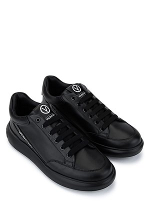 Mario Valentino Erkek Hakiki Deri Siyah Sneakers & Spor Ayakkabı 1040 95J2302 ERK AYK SK25-26 NERO