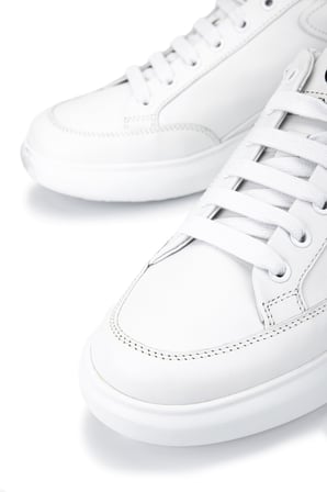 Mario Valentino Erkek Hakiki Deri Beyaz Sneakers & Spor Ayakkabı 1040 95J2302 ERK AYK SK25-26 BIANCO