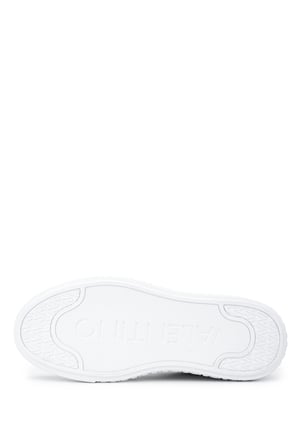 Mario Valentino Kadın Hakiki Deri Beyaz Sneakers & Spor Ayakkabı 1040 91V1315 BN AYK SK25-26 BIANCO