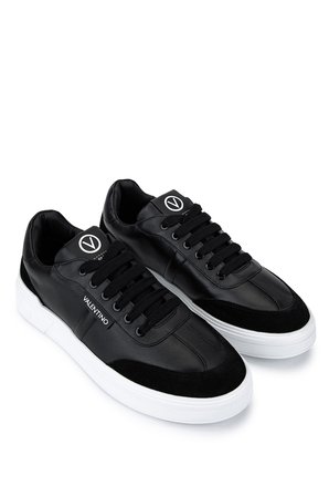Mario Valentino Erkek Hakiki Deri Siyah Sneakers & Spor Ayakkabı 1040 92R2108 ERK AYK SK25-26 NERO
