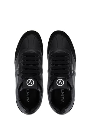 Mario Valentino Erkek Hakiki Deri Siyah Sneakers & Spor Ayakkabı 1040 92R2108 ERK AYK SK25-26 NERO