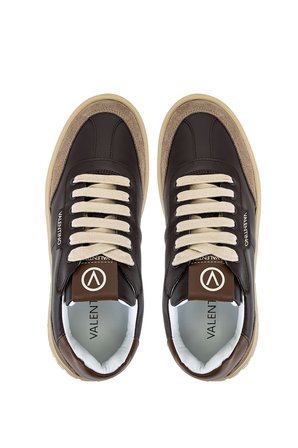 Mario Valentino Erkek Hakiki Deri Kahverengi Sneakers & Spor Ayakkabı 1040 92R2108 ERK AYK SK25-26 MORO/MULTI