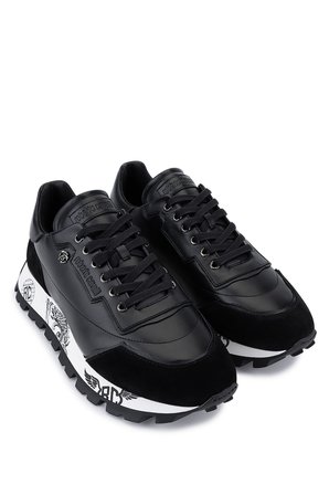 Roberto Cavalli Erkek Hakiki Deri Siyah Sneakers & Spor Ayakkabı 780 29777 ERK AYK SK25-26 NERO