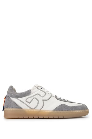 Barracuda Erkek Hakiki Deri Gri/Beyaz Sneakers & Spor Ayakkabı 511 BU3538B ERK AYK Y25 GRAIA/OFF WHITE
