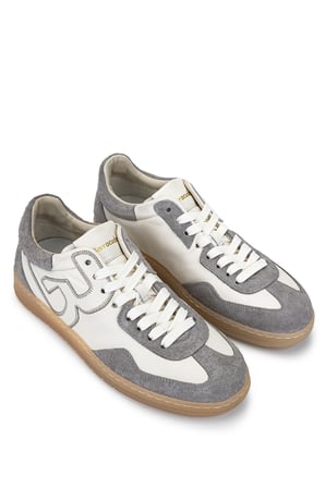 Barracuda Erkek Hakiki Deri Gri/Beyaz Sneakers & Spor Ayakkabı 511 BU3538B ERK AYK Y25 GRAIA/OFF WHITE