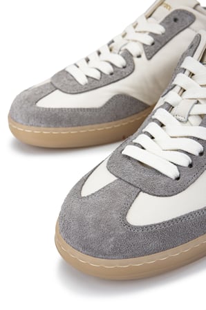 Barracuda Erkek Hakiki Deri Gri/Beyaz Sneakers & Spor Ayakkabı 511 BU3538B ERK AYK Y25 GRAIA/OFF WHITE