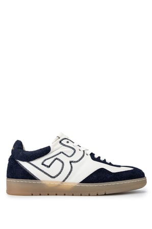 Barracuda Erkek Hakiki Deri Beyaz/Lacivert Sneakers & Spor Ayakkabı 511 BU3538B ERK AYK Y25 PILOTA/OFF WHITE