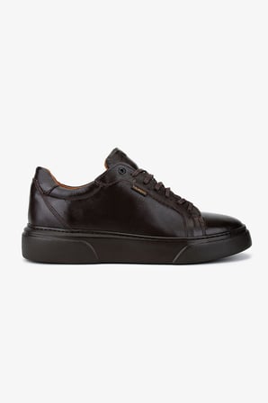 Valmenti Erkek Hakiki Deri Kahverengi Sneakers & Spor Ayakkabı 1166 25WN01 ERK AYK SK25-26 KAHVE