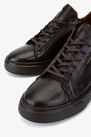 Valmenti Erkek Hakiki Deri Kahverengi Sneakers & Spor Ayakkabı 1166 25WN01 ERK AYK SK25-26 KAHVE