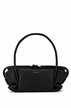 Tamer Tanca Kadın Suni Deri Siyah Floter Kol Çantası 1178 4009 BN CNT SK25-26 SIYAH FLTR