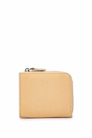 Tamer Tanca Kadın Hakiki Deri Bej Kartlık 1148 1074 BN KRTLK SK25-26 BEJ