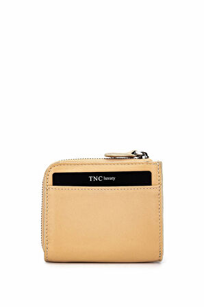 Tamer Tanca Kadın Hakiki Deri Bej Kartlık 1148 1074 BN KRTLK SK25-26 BEJ