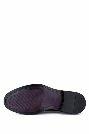 Tamer Tanca Erkek Hakiki Deri Siyah Klasik Ayakkabı 424 103 ERK AYK SK25-26 SIYAH