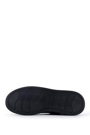 Tamer Tanca Erkek Hakiki Deri Siyah Sneakers & Spor Ayakkabı 978 500 ERK AYK SK25-26 SIYAH DR