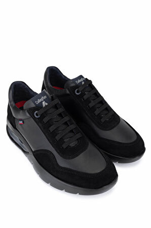 Callaghan Erkek Hakiki Deri Siyah Sneakers & Spor Ayakkabı 618 45423 ERK AYK SK25-26 NEGRO