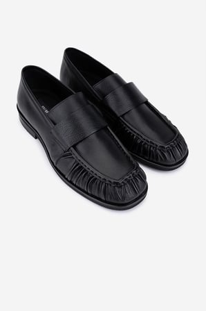 Valmenti Erkek Hakiki Deri Siyah Loafer Ayakkabı 987 1009 ERK AYK SK25-26 SIYAH DR