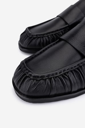 Valmenti Erkek Hakiki Deri Siyah Loafer Ayakkabı 987 1009 ERK AYK SK25-26 SIYAH DR