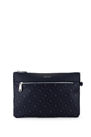 Tamer Tanca Kadın Suni Deri Lacivert Desen Clutch Çanta 743 2337 BN CNT SK25-26 LACI GFRJ