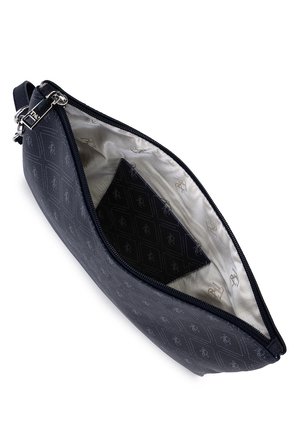 Tamer Tanca Kadın Suni Deri Lacivert Desen Clutch Çanta 743 2337 BN CNT SK25-26 LACI GFRJ