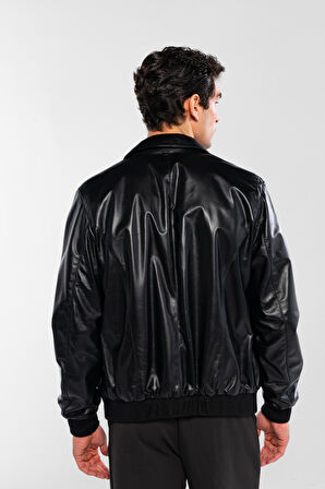 Tamer Tanca Erkek Hakiki Deri Siyah Deri Mont 415 K-873 ERK DR MONT SK24/25 SIYAH DR