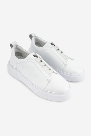 Valmenti Kadın Hakiki Deri Beyaz Sneakers & Spor Ayakkabı 1163 1600 BN AYK SK25-26 BEYAZ FLTR