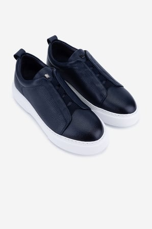 Valmenti Kadın Hakiki Deri Lacivert Sneakers & Spor Ayakkabı 1163 1600 BN AYK SK25-26 LACI FLTR