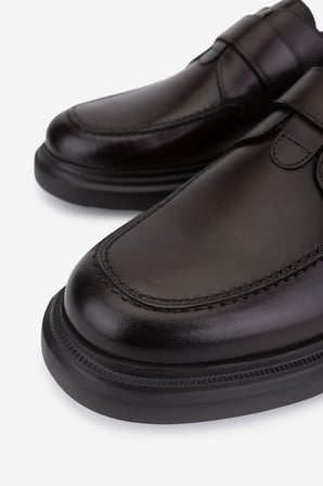 Valmenti Erkek Hakiki Deri Kahverengi Casual Ayakkabı 183 30457 ERK AYK SK25-26 KAHVE DR