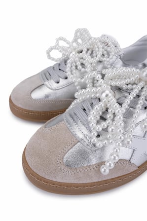 Tamer Tanca Kadın Lame Sneakers & Spor Ayakkabı 1116 28-42 BN AYK SK25-26 LAME