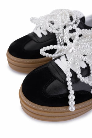 Tamer Tanca Kadın Siyah Sneakers & Spor Ayakkabı 1116 128-1 BN AYK SK25-26 SIYAH