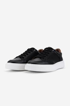 Valmenti Erkek Hakiki Deri Siyah Sneakers & Spor Ayakkabı 1149 STYLE-9 ERK AYK Y26 SIYAH DR/TABA