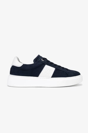 Valmenti Erkek Hakiki Deri Lacivert Sneakers & Spor Ayakkabı 1149 STYLE-10 ERK AYK Y26 LACI NBK/BEJ