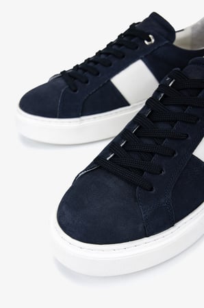 Valmenti Erkek Hakiki Deri Lacivert Sneakers & Spor Ayakkabı 1149 STYLE-10 ERK AYK Y26 LACI NBK/BEJ