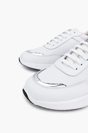 Valmenti Erkek Hakiki Deri Beyaz Sneakers & Spor Ayakkabı 157 2405 ERK AYK Y26 BEYAZ