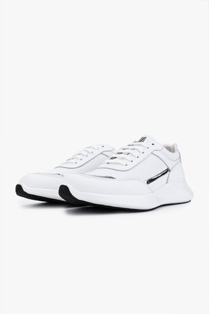 Valmenti Erkek Hakiki Deri Beyaz Sneakers & Spor Ayakkabı 157 2405 ERK AYK Y26 BEYAZ