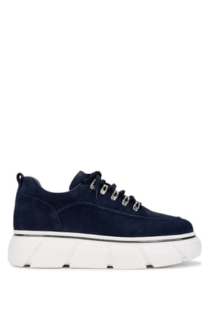 Tamer Tanca Erkek Lacivert Süet Sneakers & Spor Ayakkabı 381 23170 ERK AYK Y26 LACI SUET