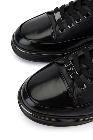 Tamer Tanca Erkek Hakiki Deri Siyah Sneakers & Spor Ayakkabı 381 23340 ERK AYK Y26 SIYAH
