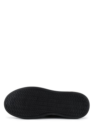 Tamer Tanca Erkek Hakiki Deri Siyah Sneakers & Spor Ayakkabı 381 23340 ERK AYK Y26 SIYAH