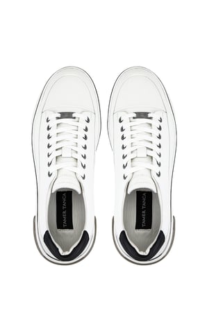 Tamer Tanca Erkek Hakiki Deri Beyaz Sneakers & Spor Ayakkabı 381 23340 ERK AYK Y26 BEYAZ
